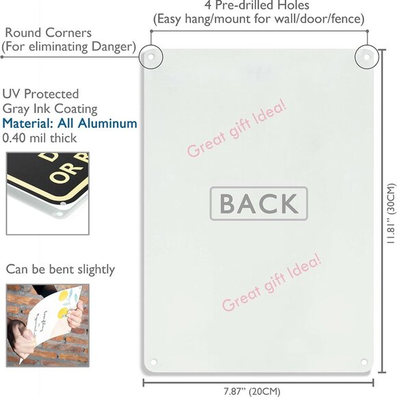 Funny Frog Mushroom Decor Metal Sign: Cute Cottagecore & Forest Decor for Bathro - Picture 2 of 7